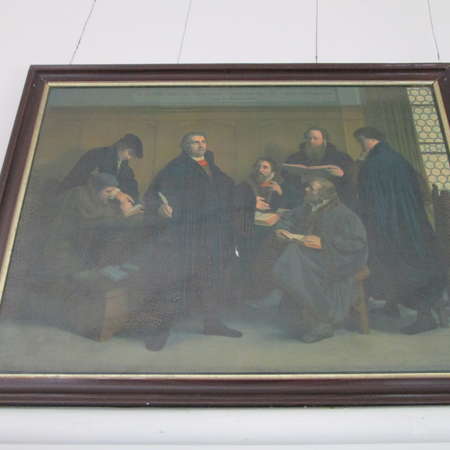 Bild vergrößern: St. Martinus, Gemälde der Orgelempore
