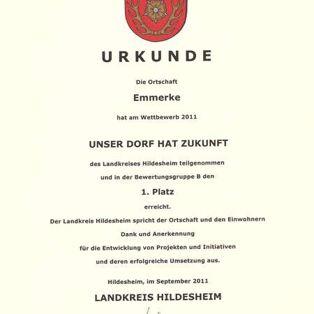 Bild vergr&ouml;&szlig;ern: Urkunde_2011_1.Platz_Zukunft_1