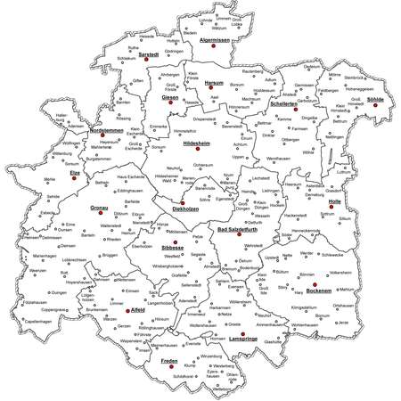 Bild vergrößern: Kullerkarte_Landkreis Hildesheim