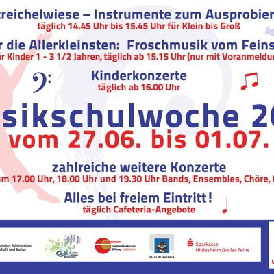 Interner Link: Zur Veranstaltung Musikschulwoche der Musikschule Hildesheim