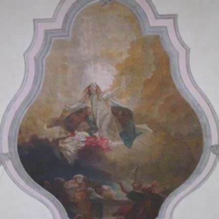 Bild vergrößern: Mariä Himmelfahrt Deckelgemälde St.Matthias Hüddessum