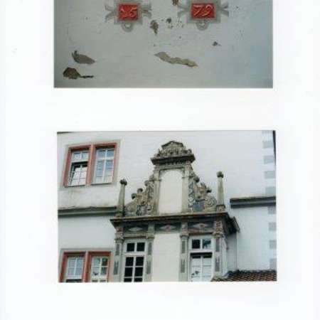 Bild vergr&ouml;&szlig;ern: 1579 Schlosswand und 1580 Schlosswand Giebel Nordseite