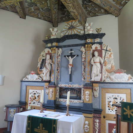 Bild vergrößern: Annen-Kapelle Altar (3) Luttrum