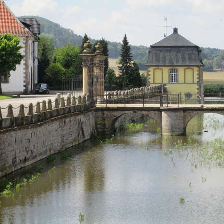 Bild vergrößern: Gräfte von Schloss Söder