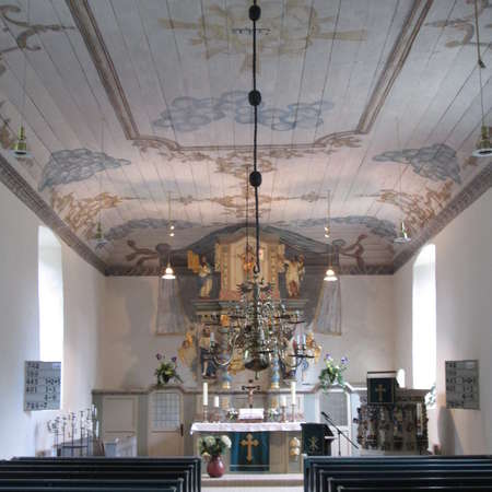 Bild vergrößern: Martin-Luther-Kirche Innen Sottrum