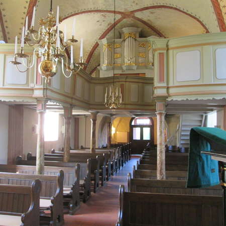 Bild vergrößern: St. Michael Innenraum Burgstemmen (3)