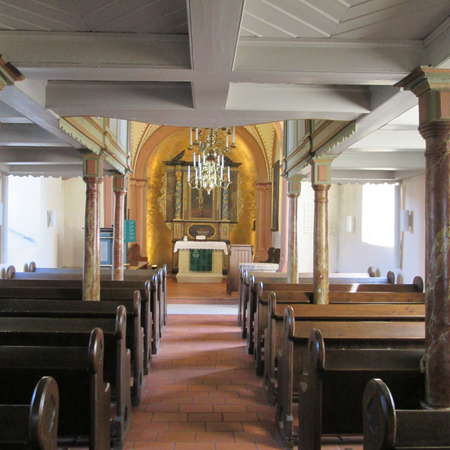 Bild vergrößern: St. Michael Innenraum Burgstemmen