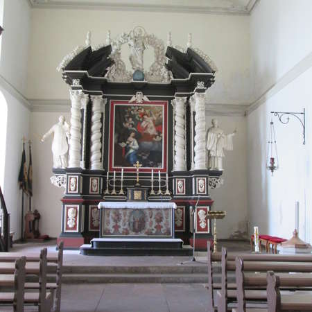 Bild vergrößern: Altar St. Joseph Burgstemmen