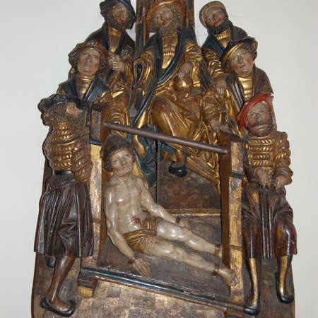 Bild vergrößern: Altarschrein Kirche Heilige Familie Klein Escherde