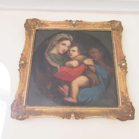 Bild vergr&ouml;&szlig;ern: Gem&auml;lde nach Raphael in St. Peter und Paul R&ouml;ssing