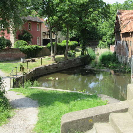 Bild vergr&ouml;&szlig;ern: An der alten Wasserm&uuml;hle von R&ouml;ssing (3)