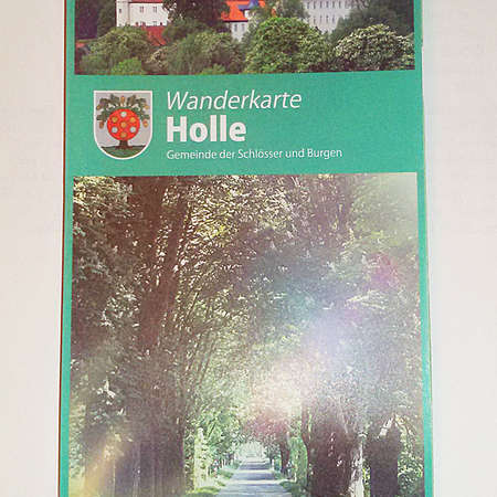 Bild vergr&ouml;&szlig;ern: Wanderkarte Holle Deckblatt