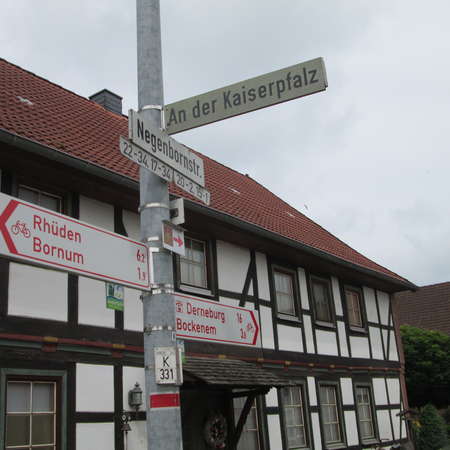 Bild vergrößern: Schild in Königsdahlum
