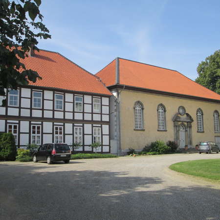 Bild vergrößern: SchlossBrueggenKirche&Kavaliershaus