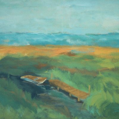 Bild vergr&ouml;&szlig;ern: Vera Sz&ouml;ll&ouml;si 2013-10 Wanderung Acyl auf Leinwand 50x70