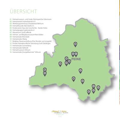 Bild vergr&ouml;&szlig;ern: Landkarte Heimatstubenbrosch&uuml;re