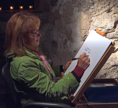 Antonina Mohrdieck_bei der Arbeit