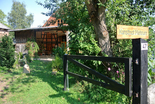 Bild vergr&ouml;&szlig;ern: Kunsthof Mehrum_Eingang