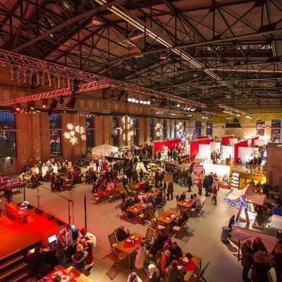 Bild vergr&ouml;&szlig;ern: Gebl&auml;sehalle H&uuml;ttenzauber Advent 2013