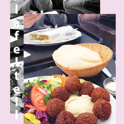 Bild vergr&ouml;&szlig;ern: Falafelteller