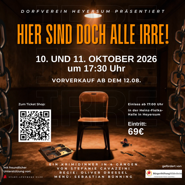 Save The Date Krimidinner