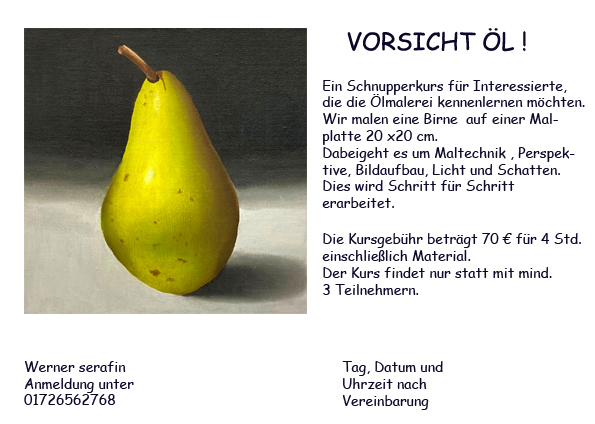 Vorsicht Ol !