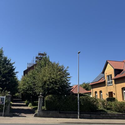 Bild vergr&ouml;&szlig;ern: Dorfansicht_mit_ Dorfhemeinschaftshaus