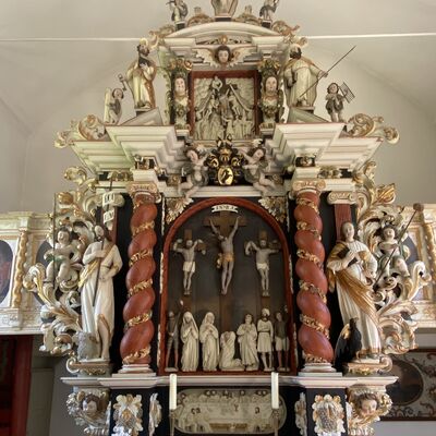 Bild vergr&ouml;&szlig;ern: St.Johannis Barockaltar