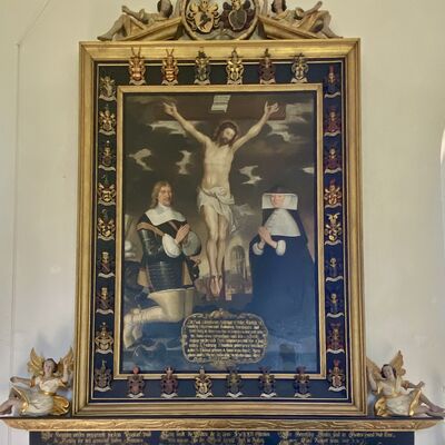 Bild vergr&ouml;&szlig;ern: St.Johannis Epitaph Adolf v.Steinberg _Hedwig Dorothea v.Wrisberg 1660