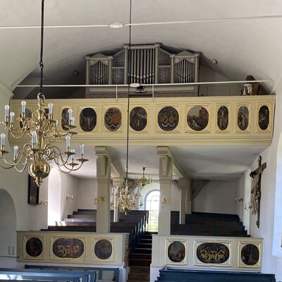 Bild vergr&ouml;&szlig;ern: St.Johannis Westprieche u. Orgel