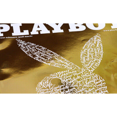 Bild vergr&ouml;&szlig;ern: Playboy-lettering collage-THN