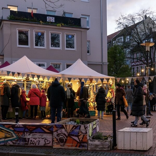 Bild vergr&ouml;&szlig;ern: Wintermarkt Faserwerk