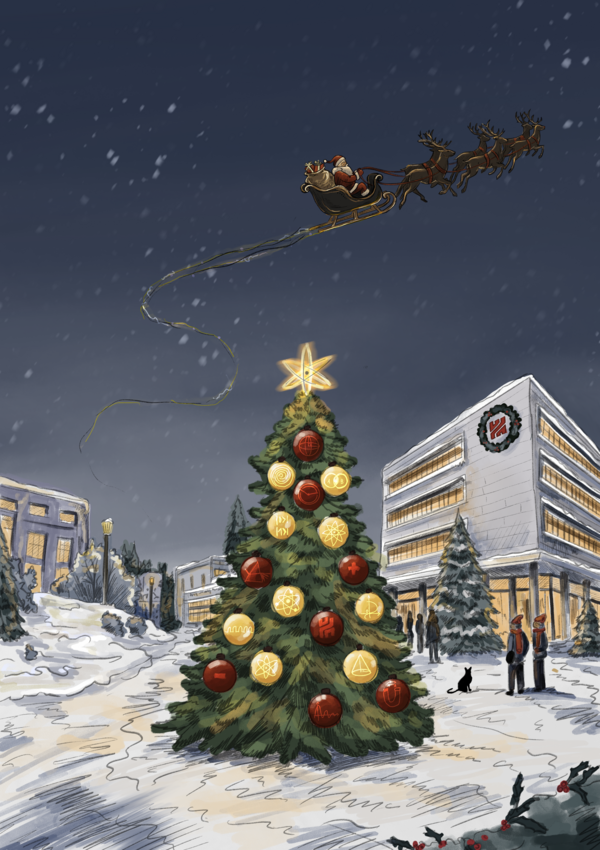 Bild vergr&ouml;&szlig;ern: Weihnachtsvorbereitungen_Illu
