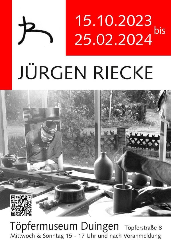 Interner Link: Zur Veranstaltung Ausstellung: Jürgen Riecke - Salzbrandkeramik