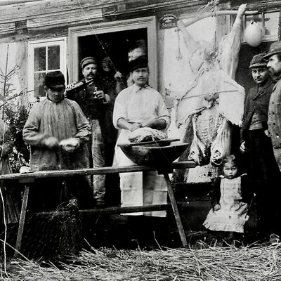 Bild vergr&ouml;&szlig;ern: Schlachtefest