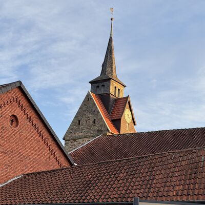 Bild vergr&ouml;&szlig;ern: Katholische_Kirche_Bauernh&auml;user