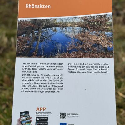 Bild vergr&ouml;&szlig;ern: R&ouml;nsitten_Schild_an_den_Teichen