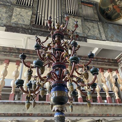 Bild vergr&ouml;&szlig;ern: St.Bartholom&auml;usHolzleuchter