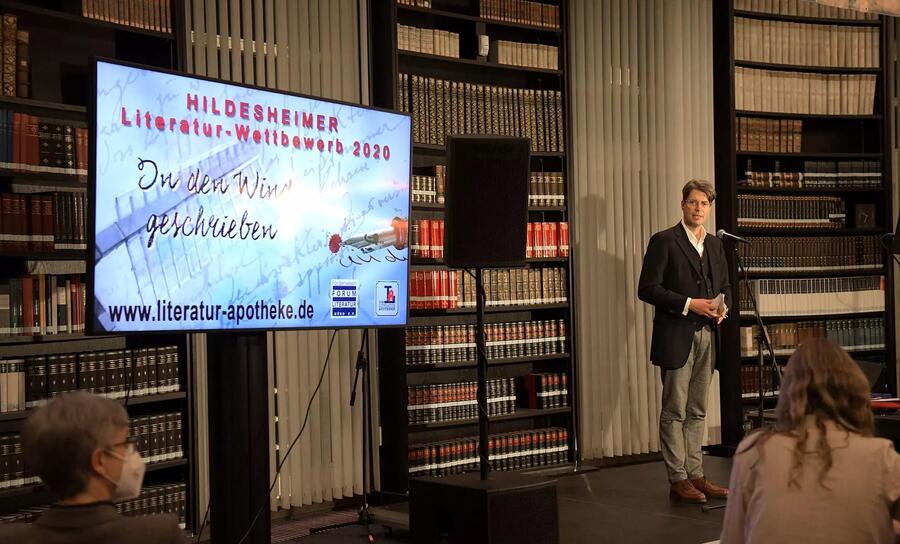 Interner Link: Zur Veranstaltung Festakt des Hildesheimer Literaturwettbewerbes