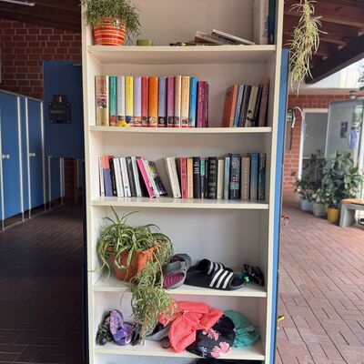 Bild vergr&ouml;&szlig;ern: Freibad_B&uuml;cherschrank_und_Fundsachen