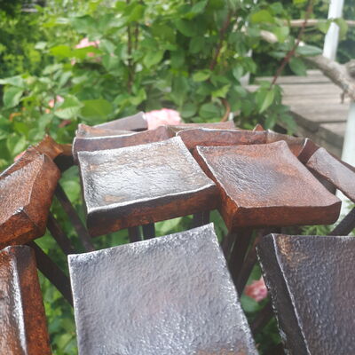 Bild vergr&ouml;&szlig;ern: Detail Schmiedeobjekt