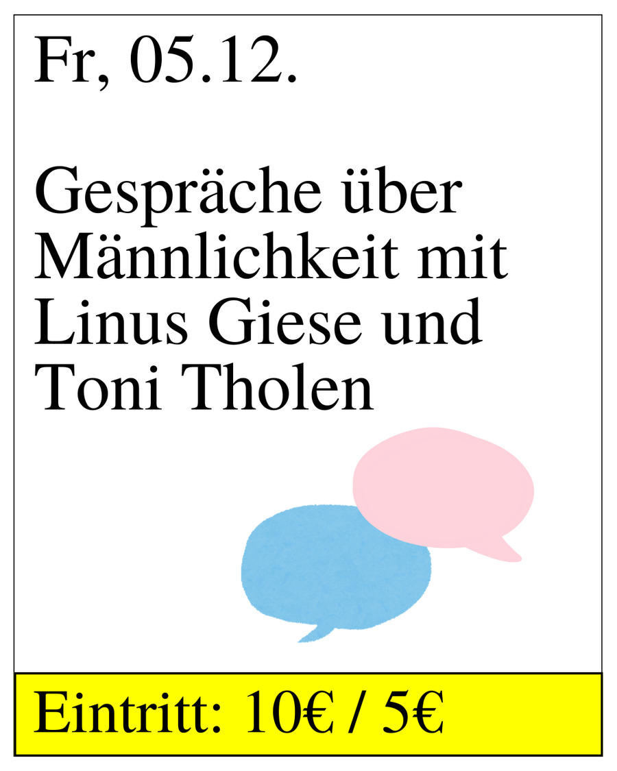 Interner Link: Zur Veranstaltung Gespr&auml;che &uuml;ber M&auml;nnlichkeit