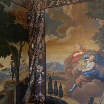 Bild vergr&ouml;&szlig;ern: Hetlingsches Gut Wandgem&auml;lde2