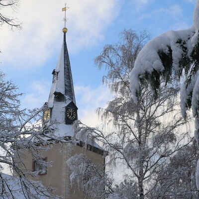 Bild vergr&ouml;&szlig;ern: St.Peter und Paul im Winter