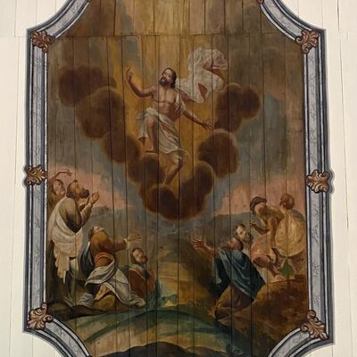 Bild vergr&ouml;&szlig;ern: St.Peter u. Paul Bildfeld Decke Auferstehung