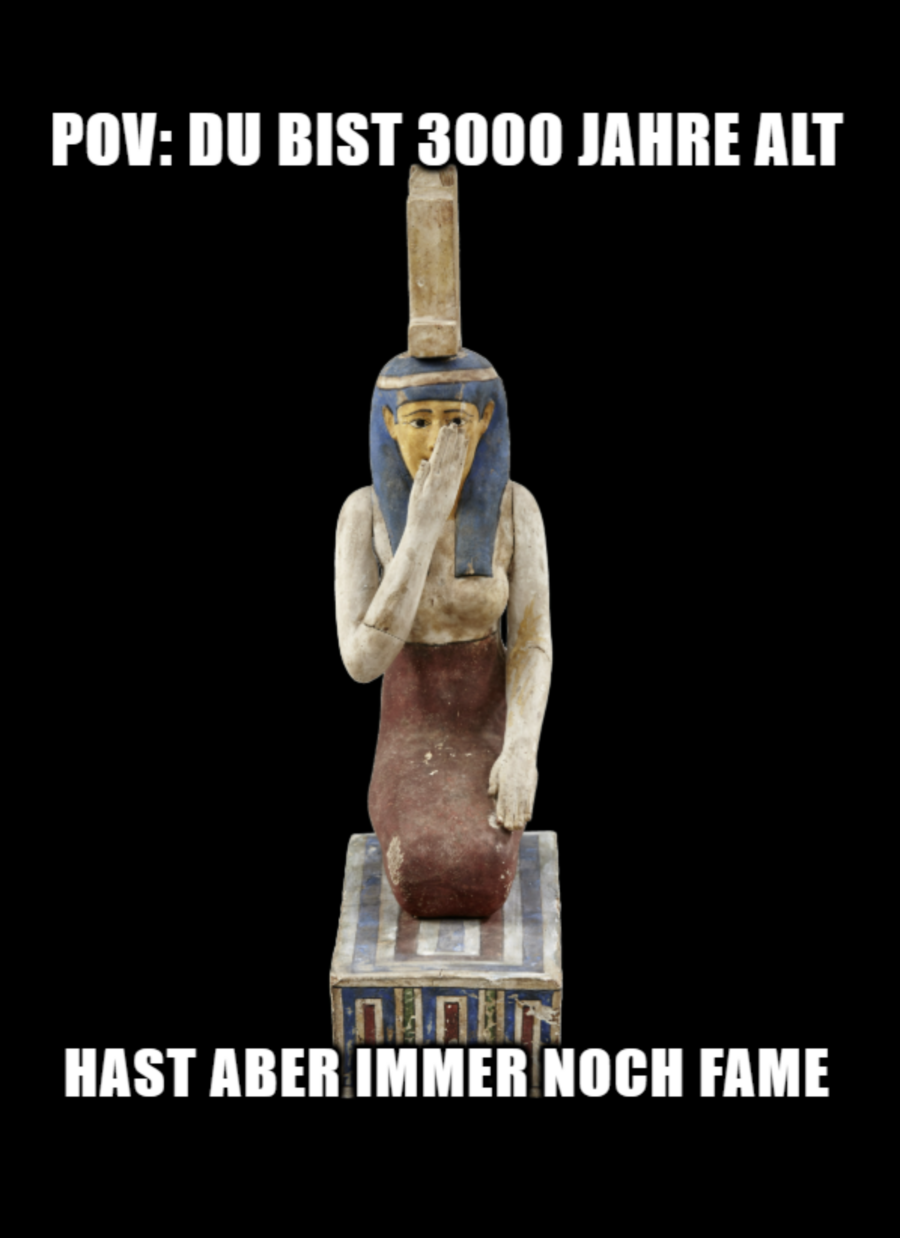 Interner Link: Zur Veranstaltung KinderZeit | Osterferienprogramm im RPM: Memes aus dem alten &Auml;gypten