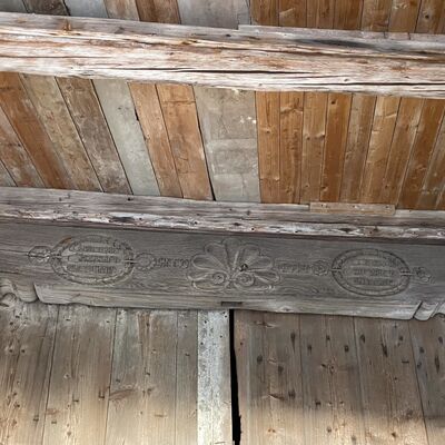 Bild vergr&ouml;&szlig;ern: Hetlingsches GutScheuneBalken