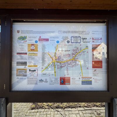 Bild vergr&ouml;&szlig;ern: Informationstafel-Hauptstra&szlig;e