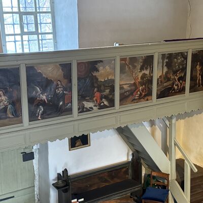 Bild vergr&ouml;&szlig;ern: Matthiaskirche_S&uuml;dempore_Passionsgeschichte
