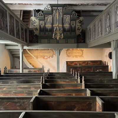 Bild vergr&ouml;&szlig;ern: Matthiaskirche_Innenraum_Orgel